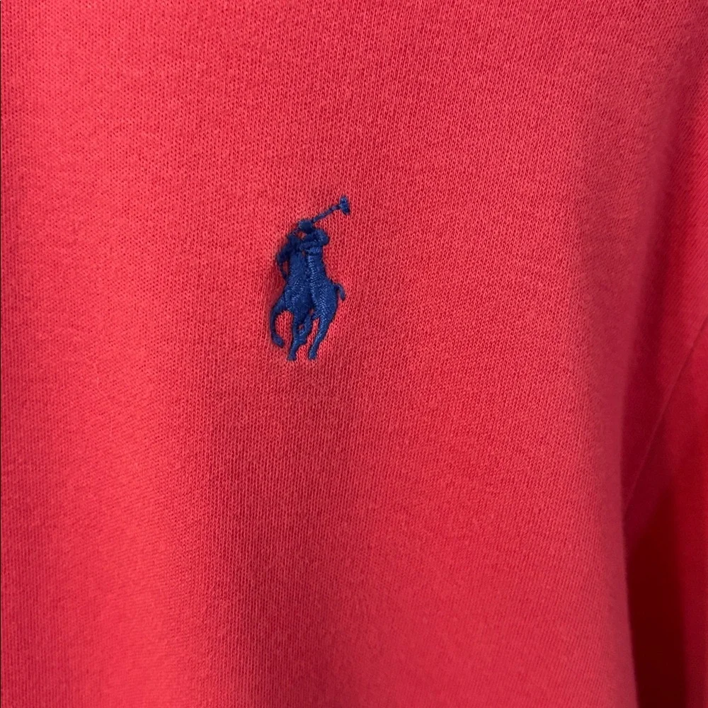 Polo Ralph Lauren blue label spring red shirt sleeve polo shirt Size L